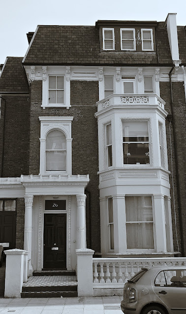 This image has an empty alt attribute; its file name is 26+Randolph+Terrace+Maida+Vale+where+Eddie+lived+during+his+First+and+Second+UK+Tours+1923+and+1927.jpg